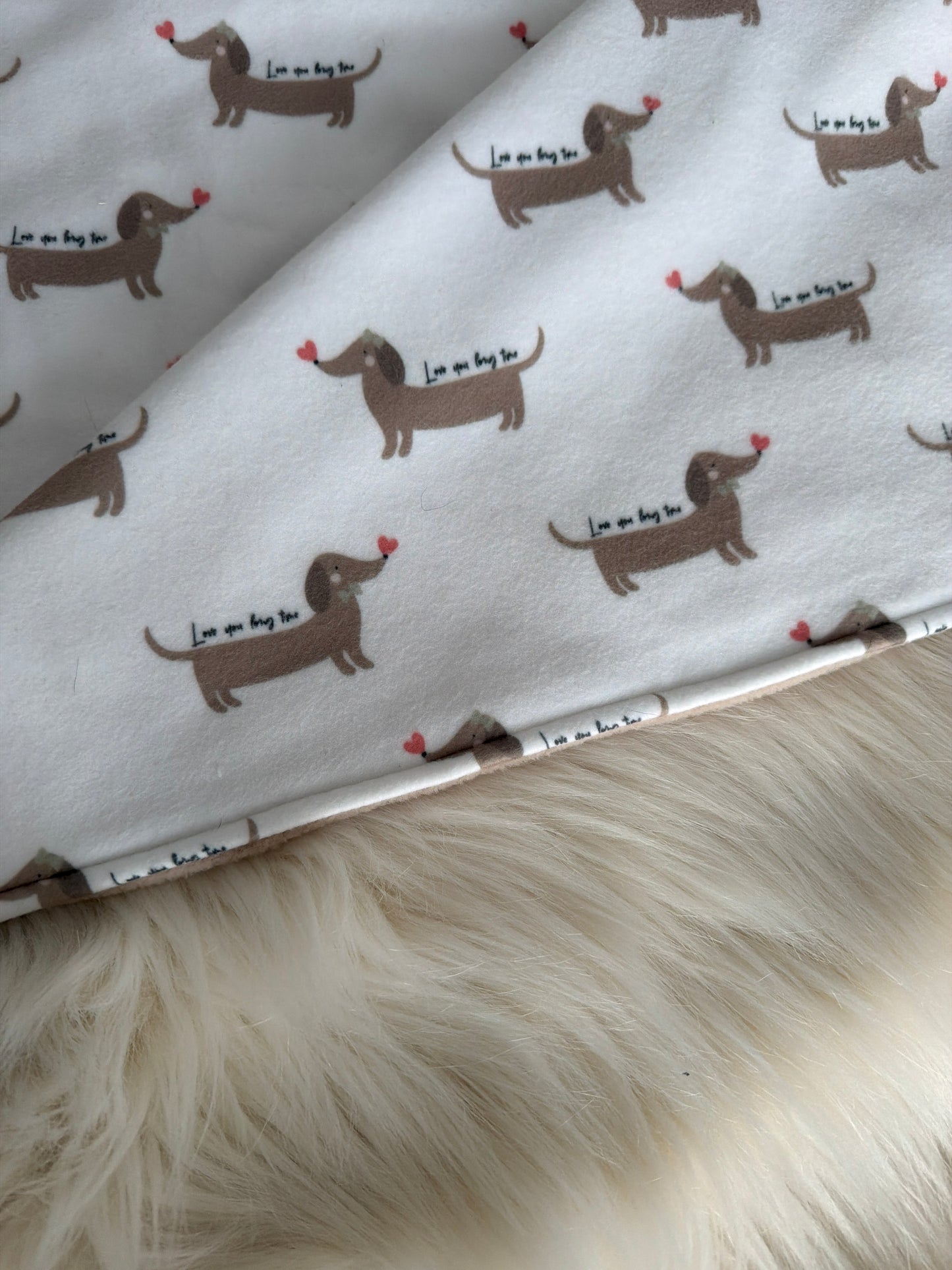 Love You Long Snuggle Blanket