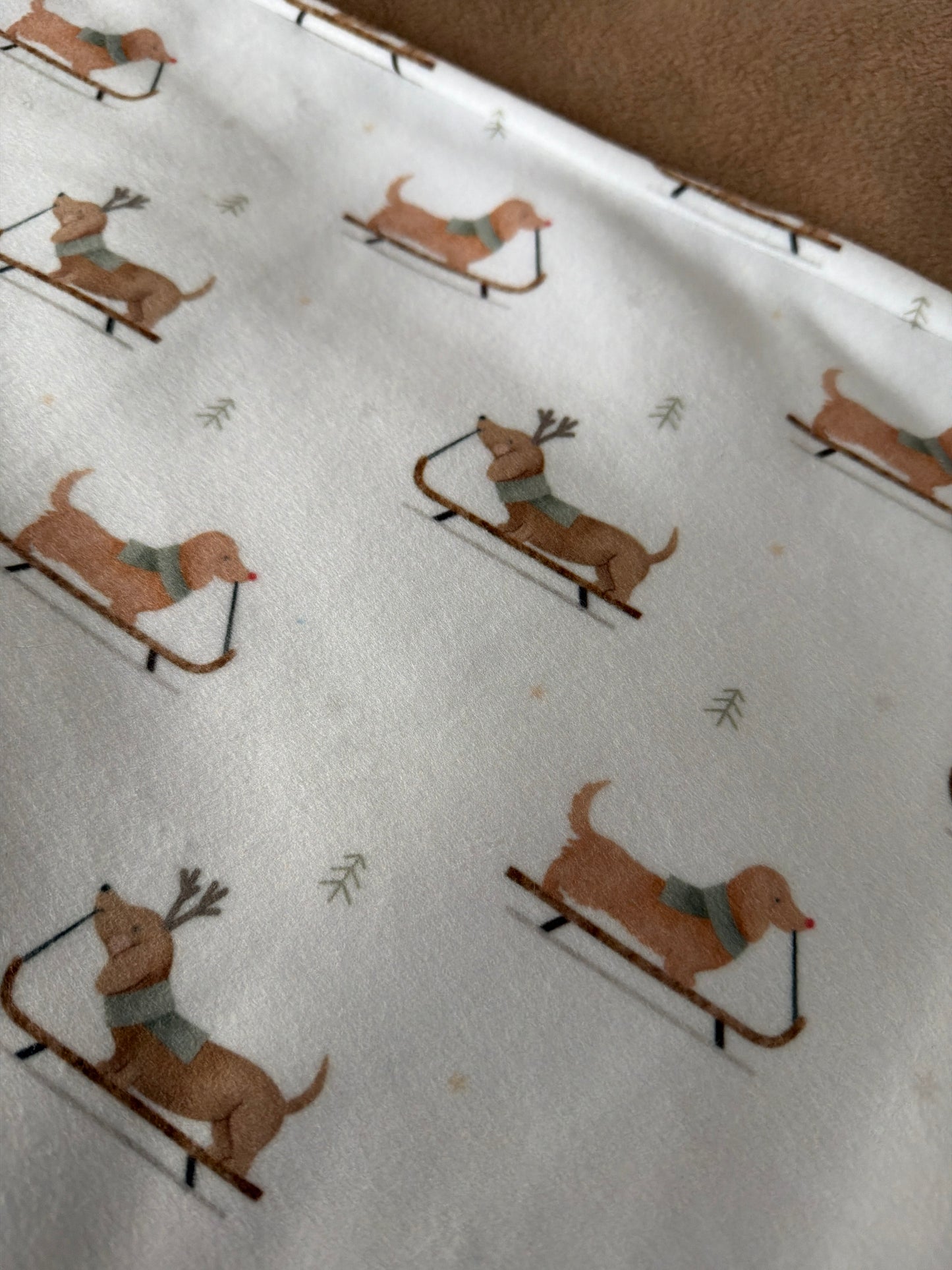 Nina Sleighs Christmas Snuggle Blanket