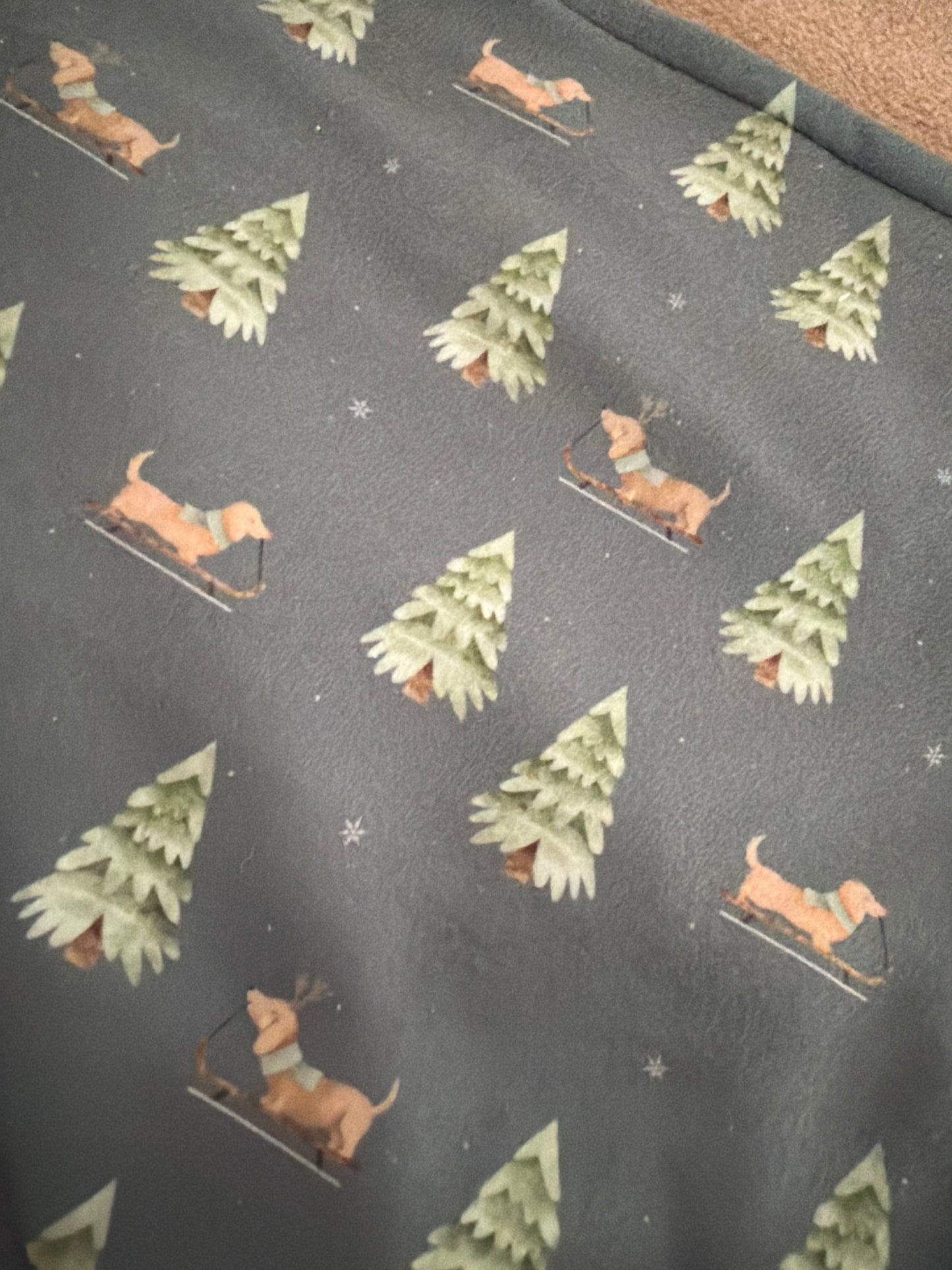 Remi & Friends Sleighs Christmas Snuggle Blanket