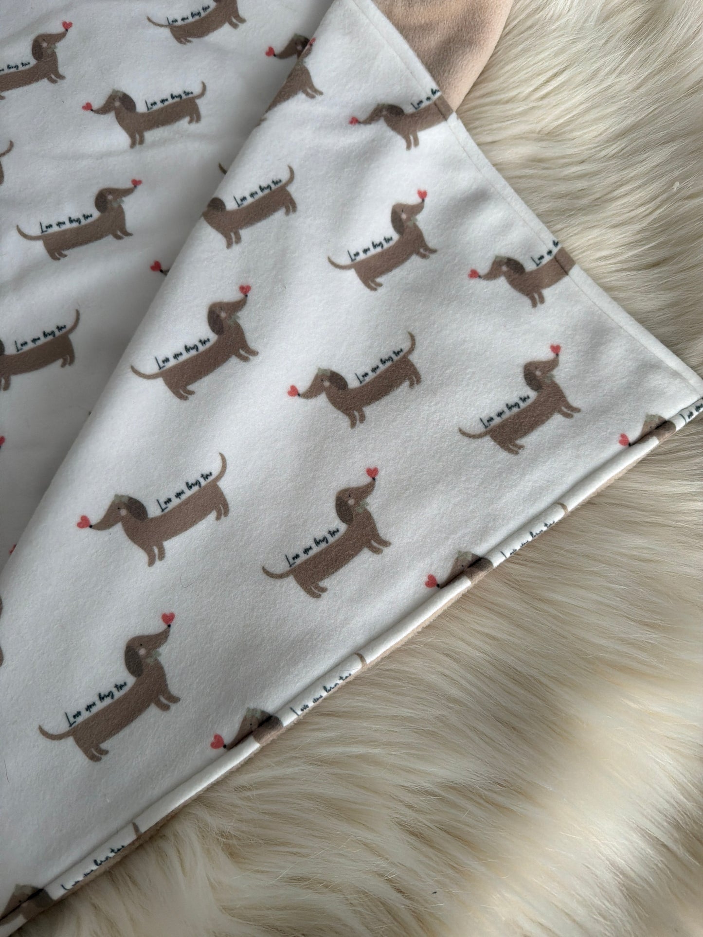 Love You Long Snuggle Blanket