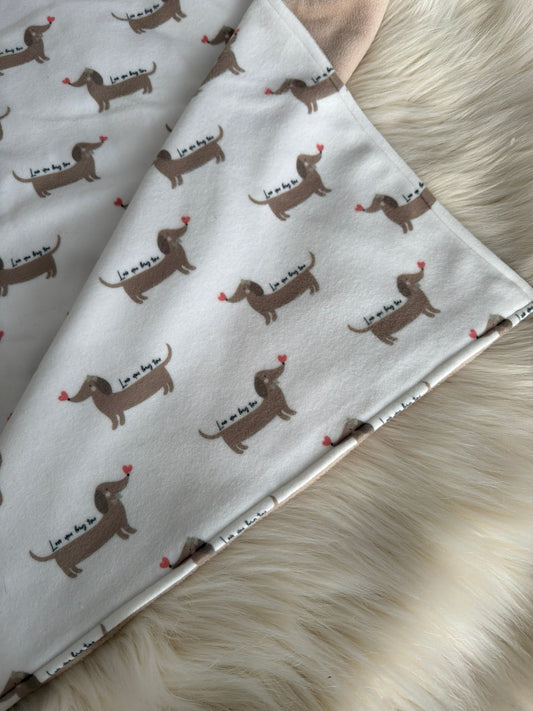 Love You Long Snuggle Blanket