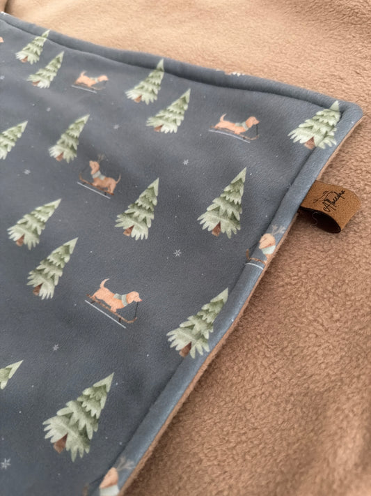 Remi & Friends Sleighs Christmas Snuggle Blanket