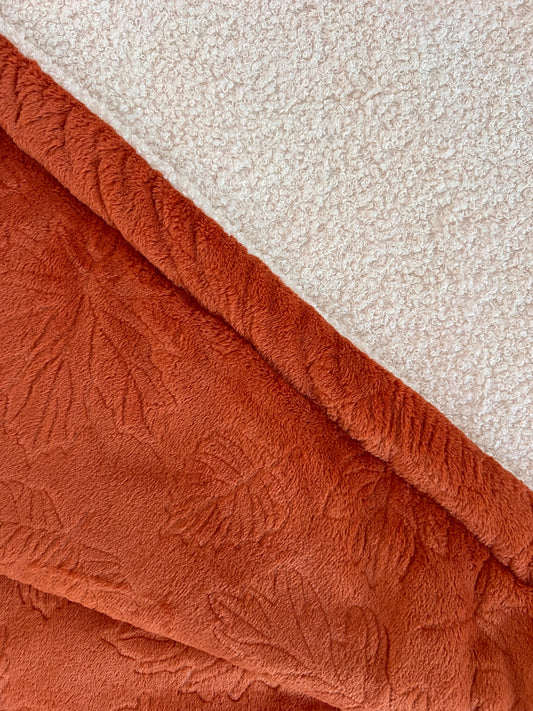 Latte Boucle & Spice Snuggle Sack