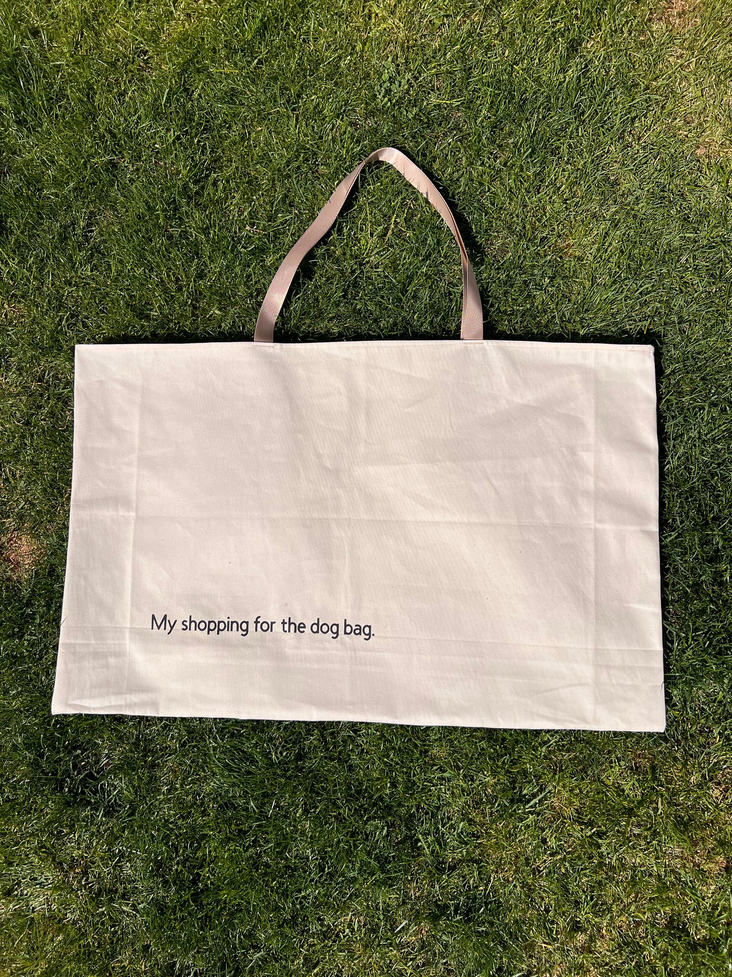 Extra Large Tote My Shopping For The Dog Bag