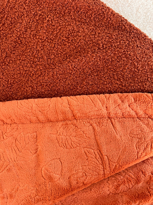 Spiced Boucle Snuggle Sack