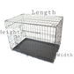 Christmas Medium Crate Sets and separate Bumper, Cover & Box Bed for Dogs- Bespoke Length 77cm by Width 47cm by Height 53cm