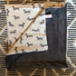 Spring Fling Summer pet or human blanket with soft cosy lining